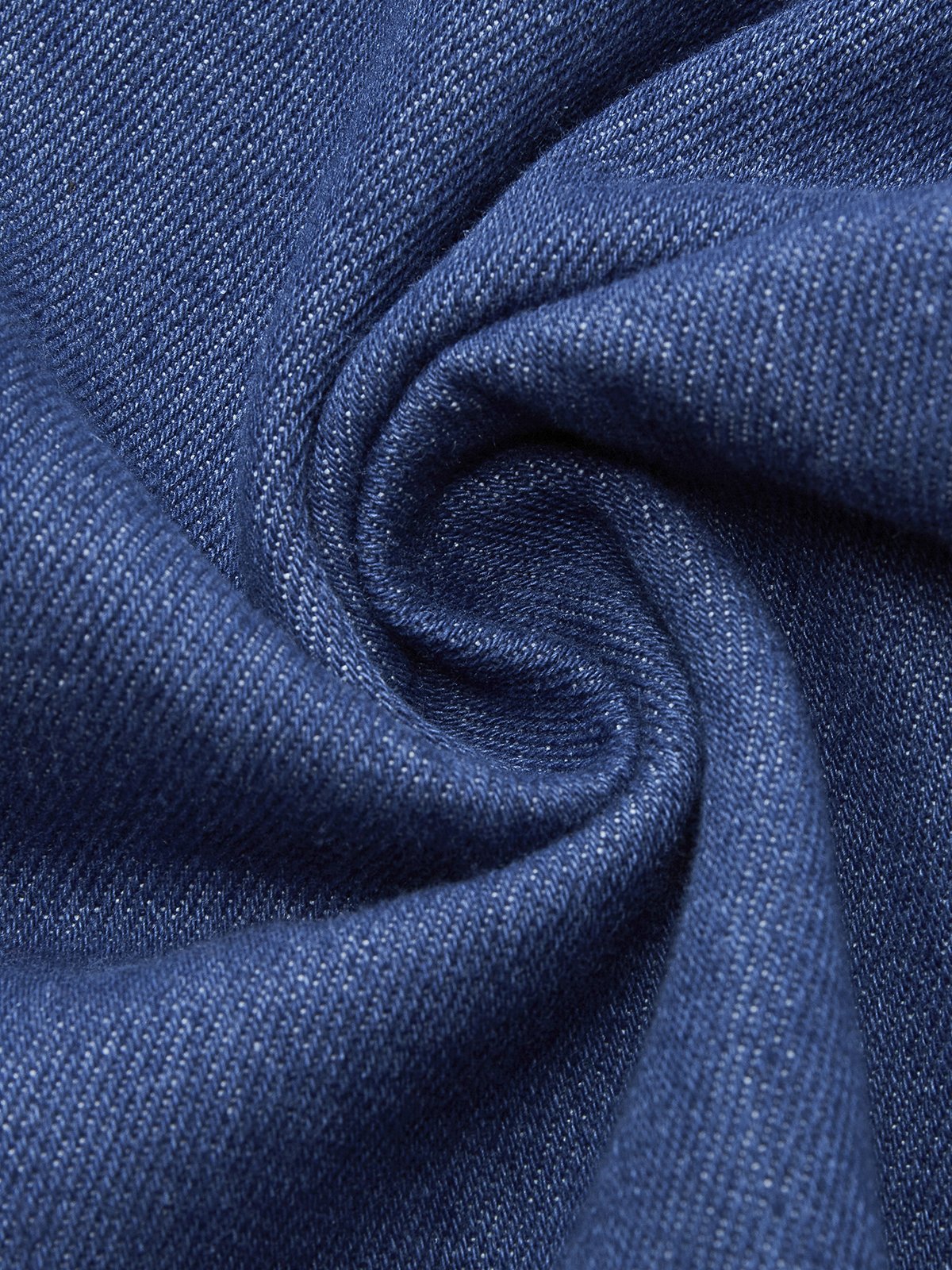 Jeans Plain Toutes Les Saisons Urbain Naturel Aucune élasticité Ample Long Trapèze Régulier pour Femmes