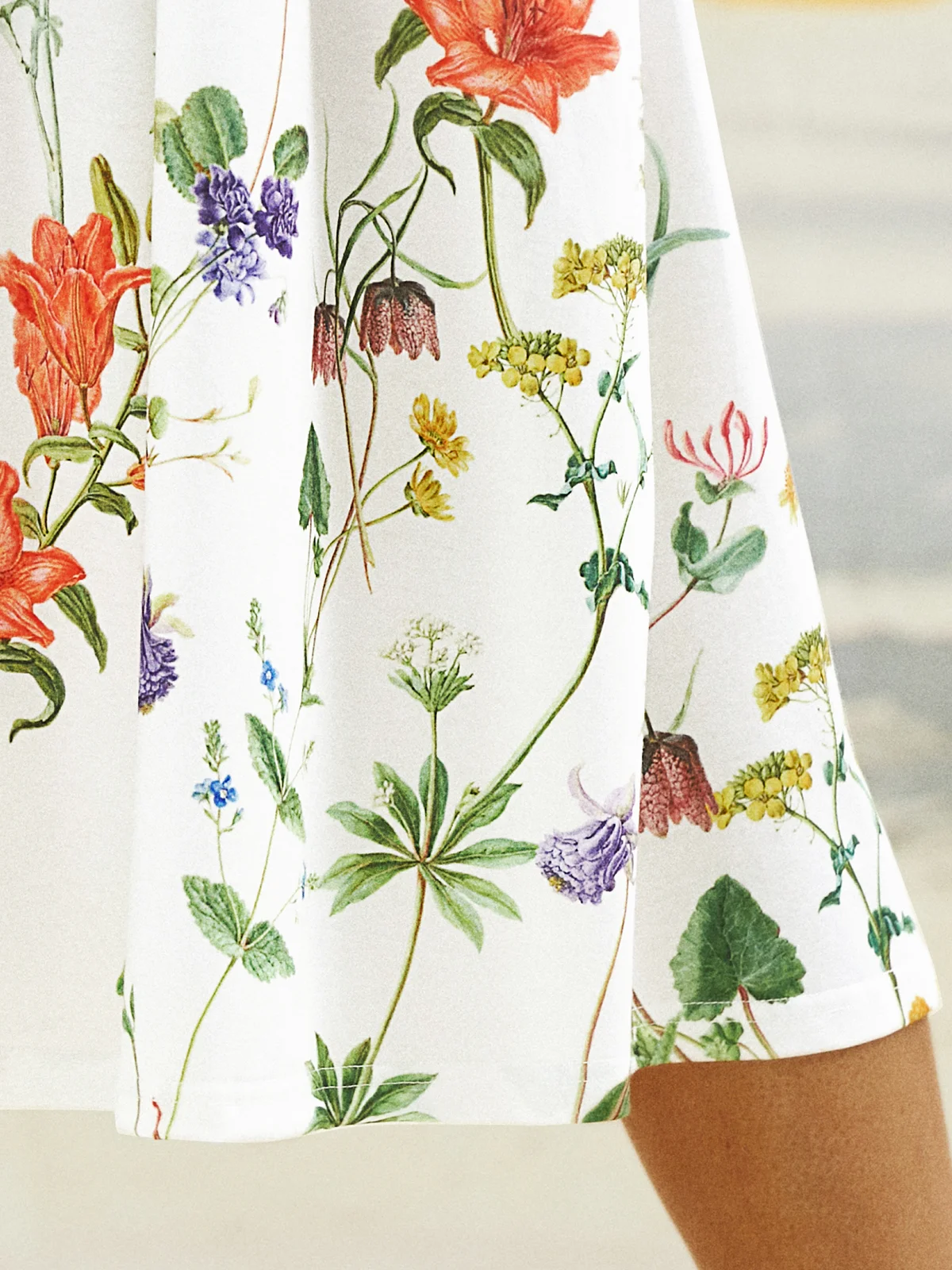 Robes Femmes Décontracté Disty Floral Été Micro-élasticité Quotidien Ample Jersey Droit Régulier