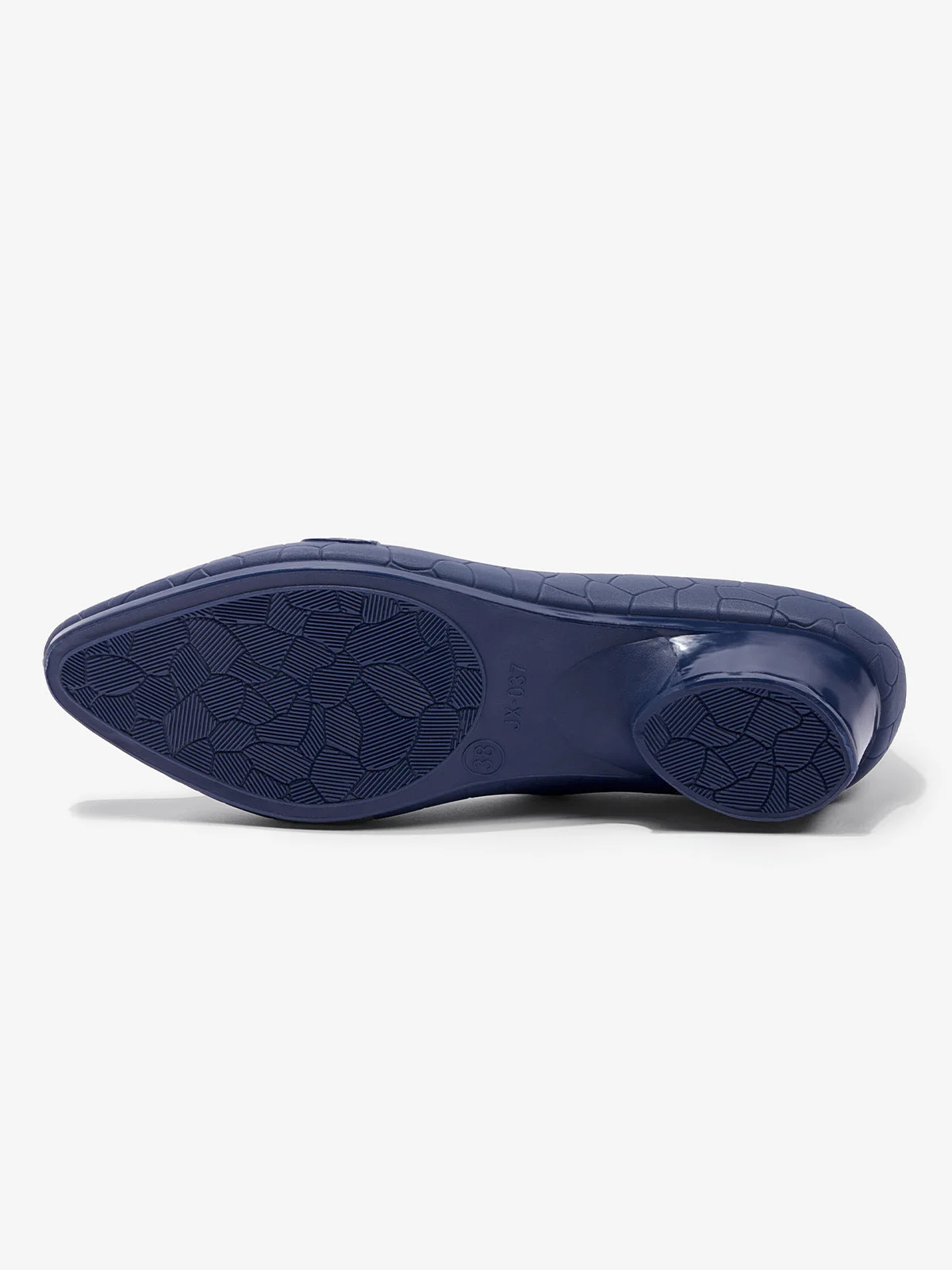 Chaussures à Tige Basse Femmes Plain Toutes Les Saisons Urbain PVC Talon Bas Bout Fermé Meilleure vente TPR Chaussures à Tige Basse