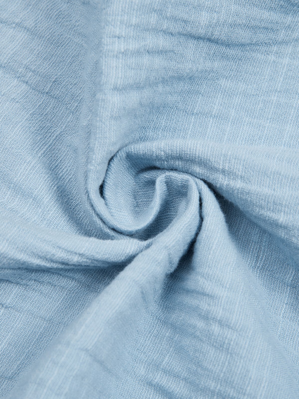 Blouses Femmes Plain Printemps / Automne en Lin Col V Aucune élasticité Ample Manches 3/4 Droit Régulier