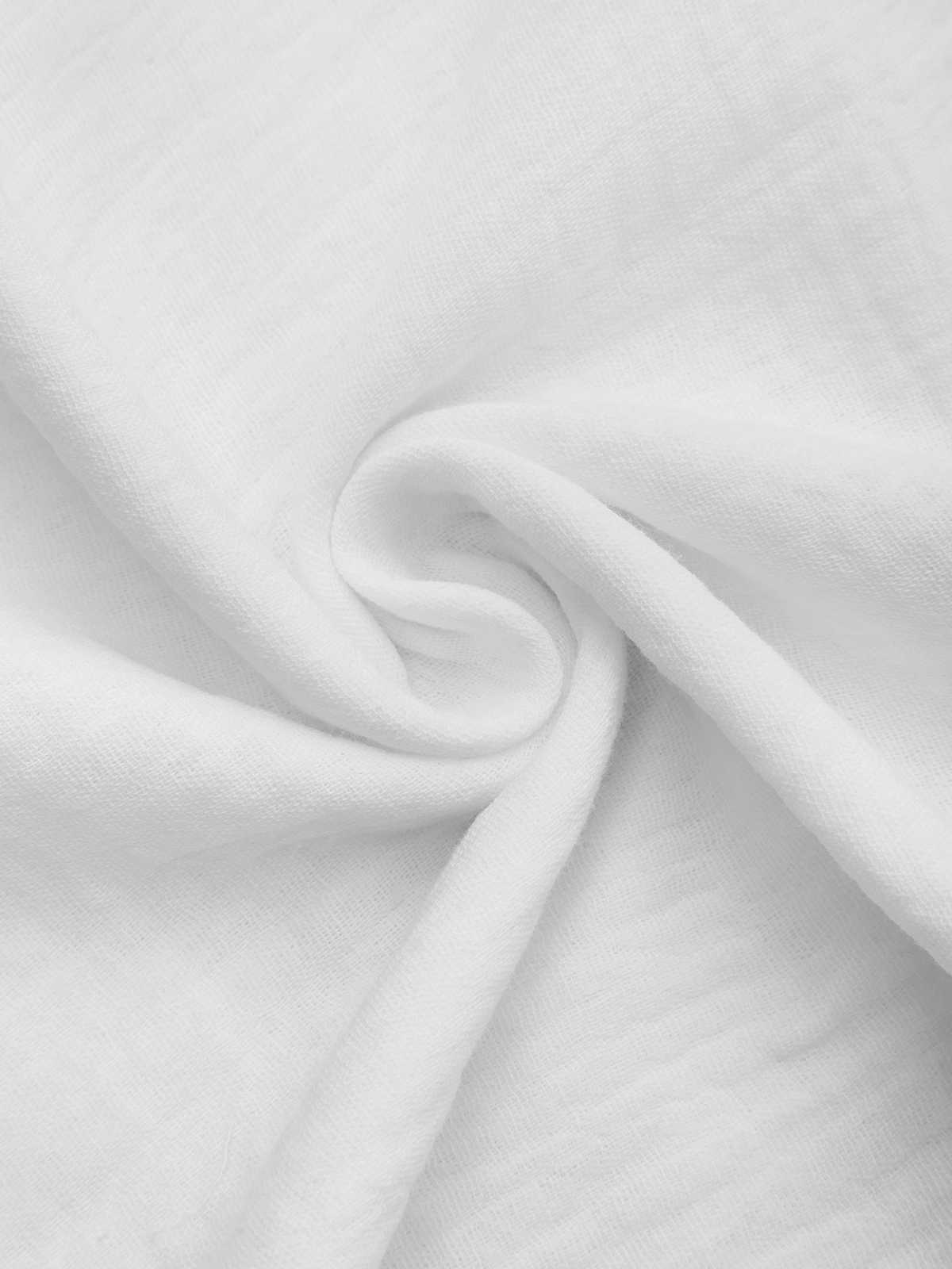 Chemises Femmes Plain Printemps / Automne Simple Coton Aucune élasticité Faire la navette Ample Manches trois quarts Entaillé
