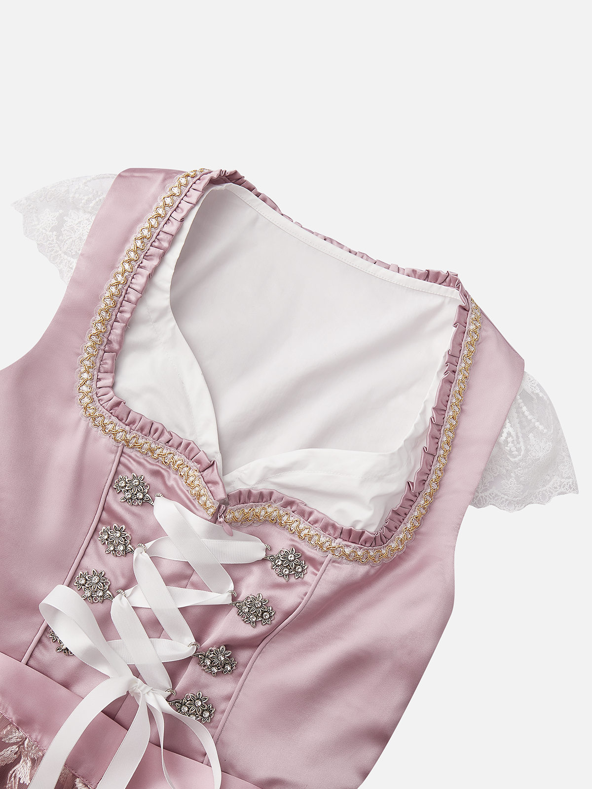 Femmes Plain Rose Décolleté en cœur Confortable Nœud Devant Mini Robe Décontracté