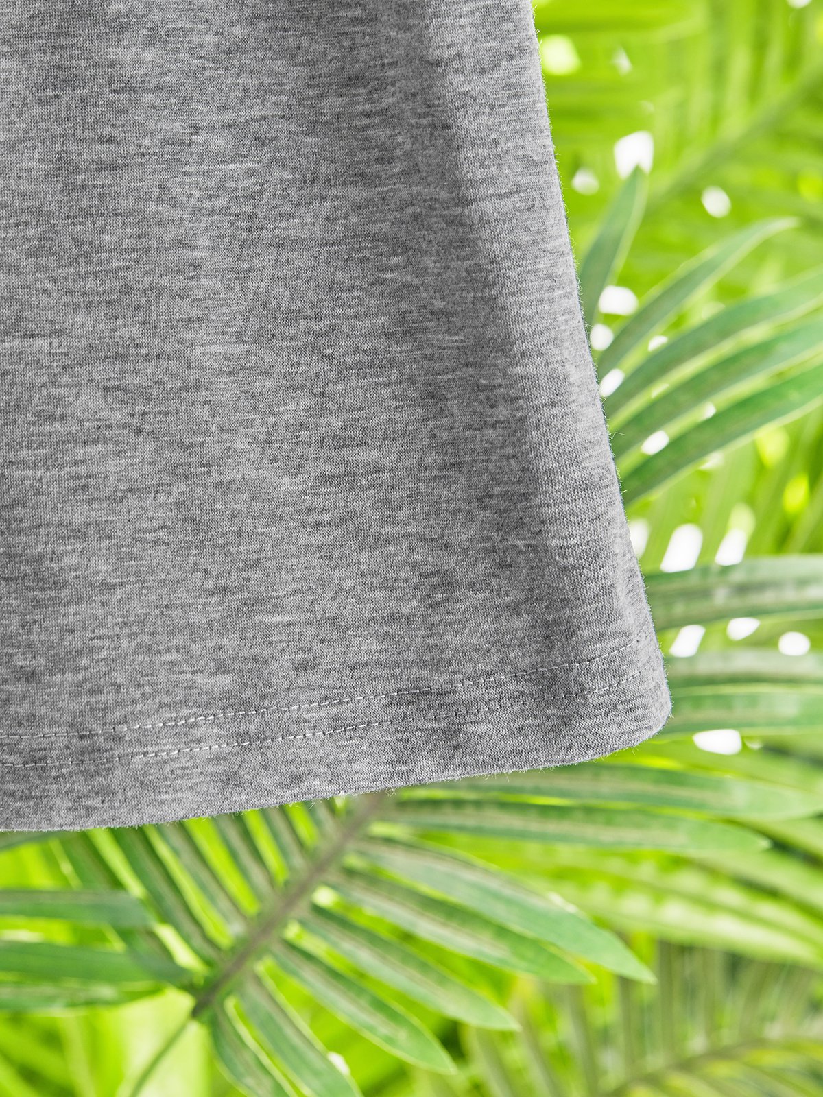 Imprimé de Lettre Manches Longues Col en V T-shirt Décontractés