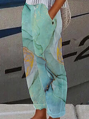 Teint Noué Pantalons