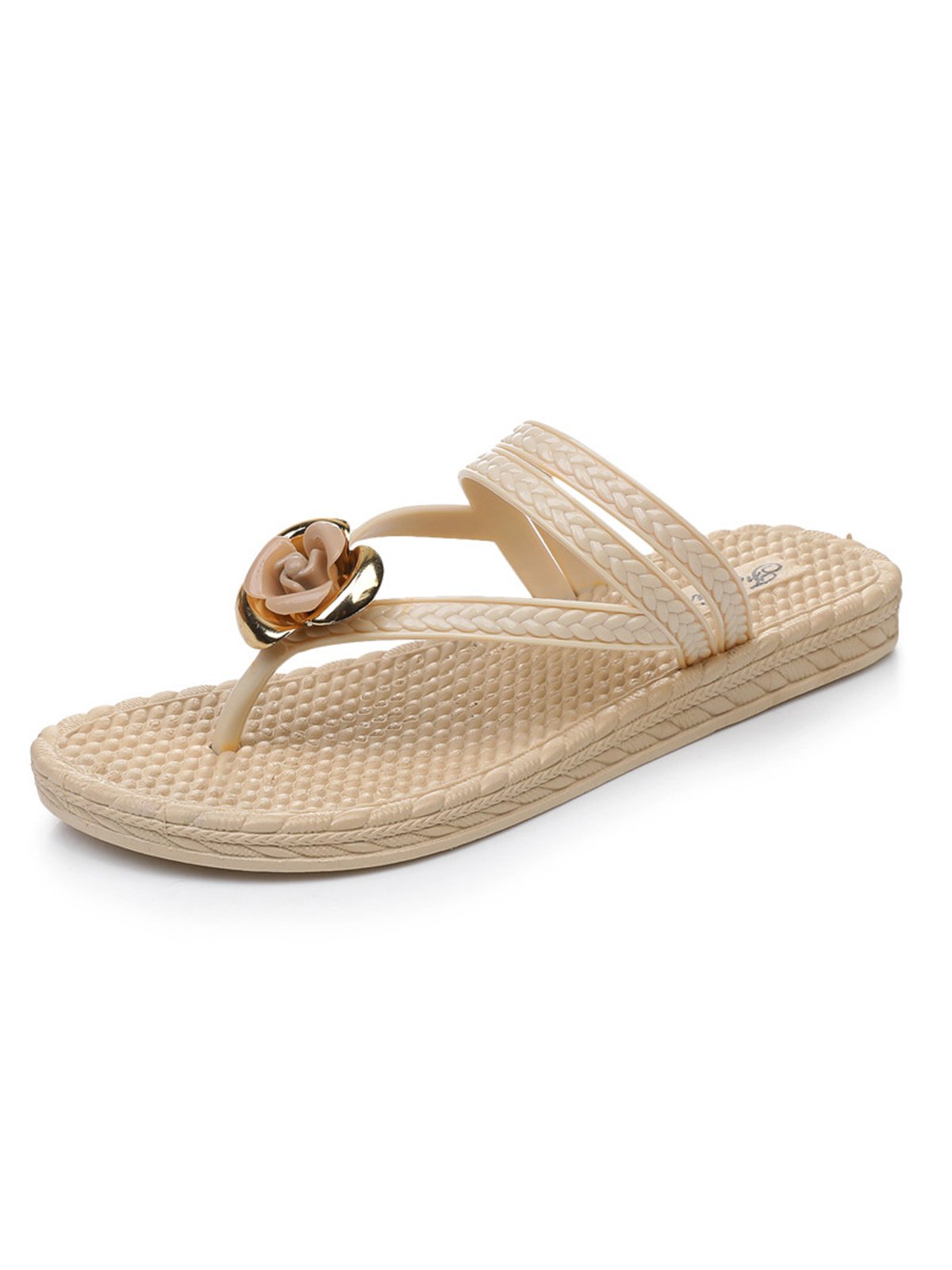 Tongs Femmes Floral Été Vacances EVA Tongs Imperméable Profit EVA EVA