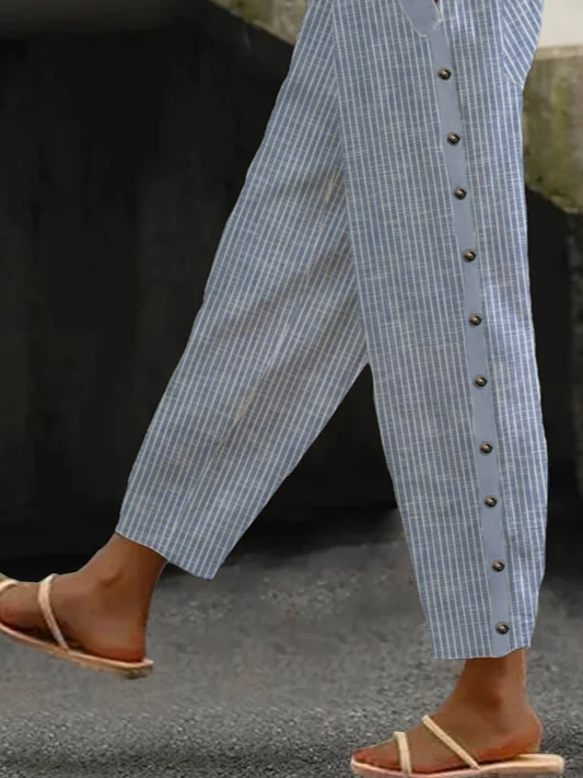 Rhea Pantalon Raye