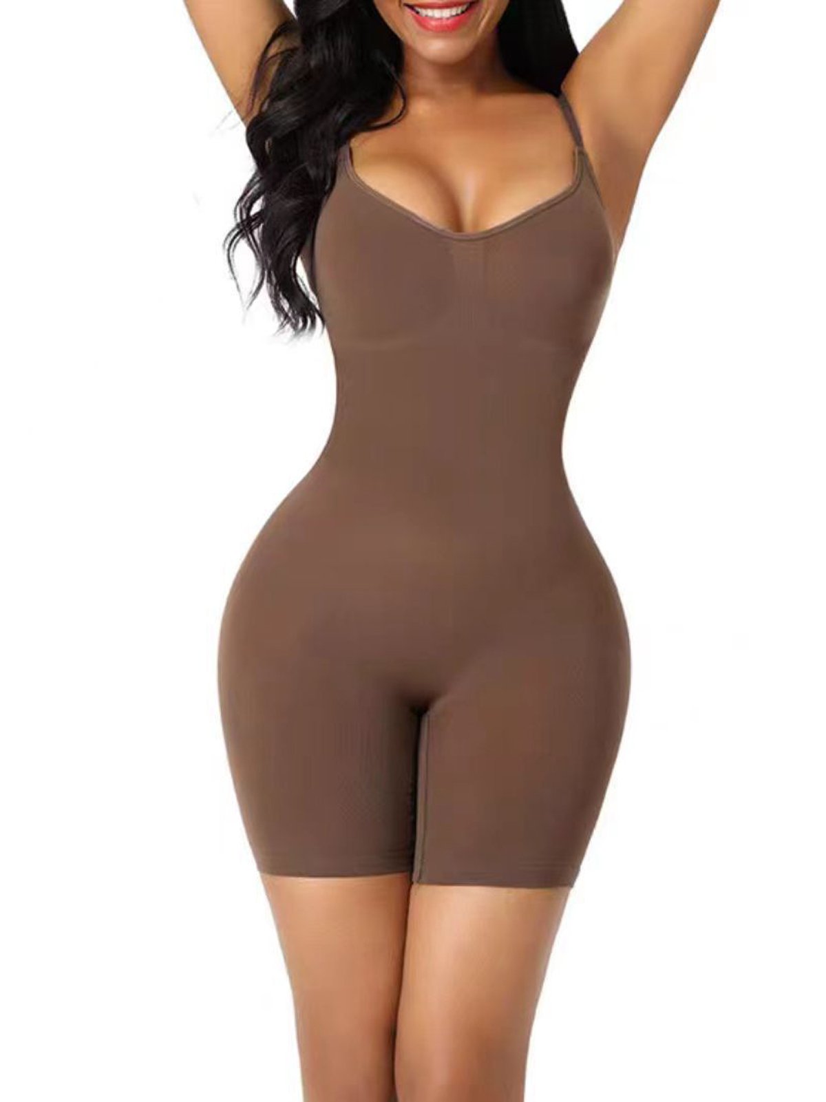 Femmes Guêpière Sexy Plain Toutes Les Saisons Polyester Micro-élasticité Domestique Boxeur Régulier pour Femmes