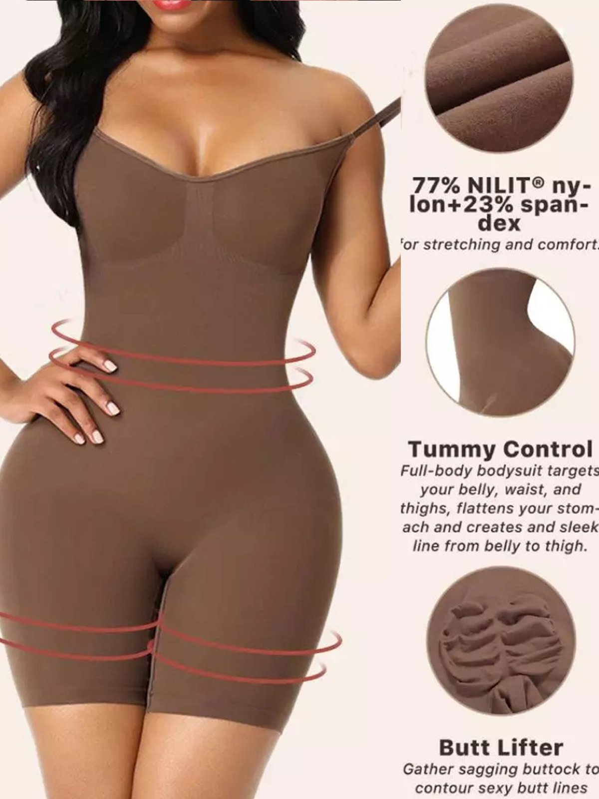 Femmes Guêpière Sexy Plain Toutes Les Saisons Polyester Micro-élasticité Domestique Boxeur Régulier pour Femmes