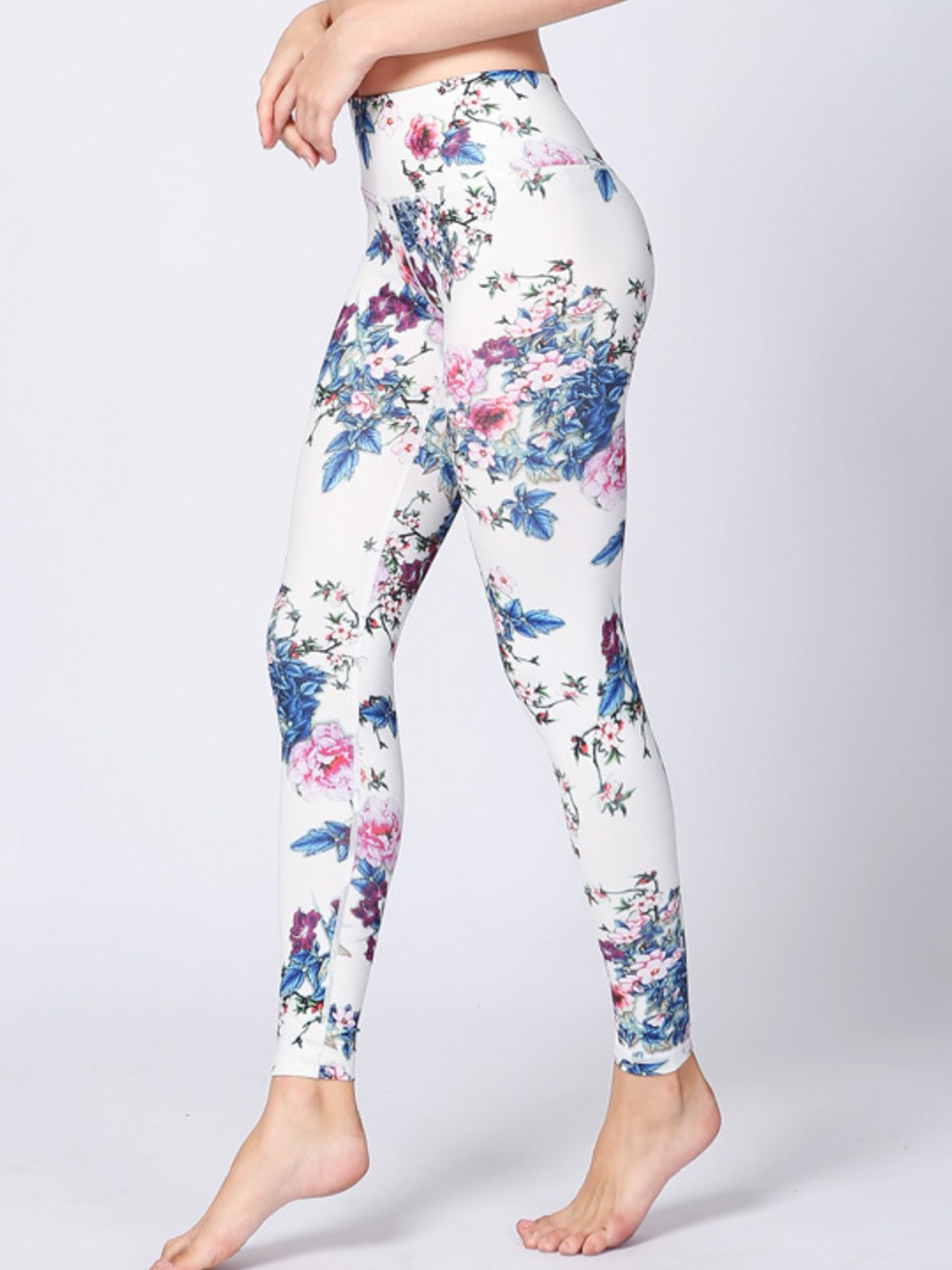 Pantalon De Yoga ROXY Femme Taille M, Capri, Floral, Mesh, évacuant L'humidité, Neuf