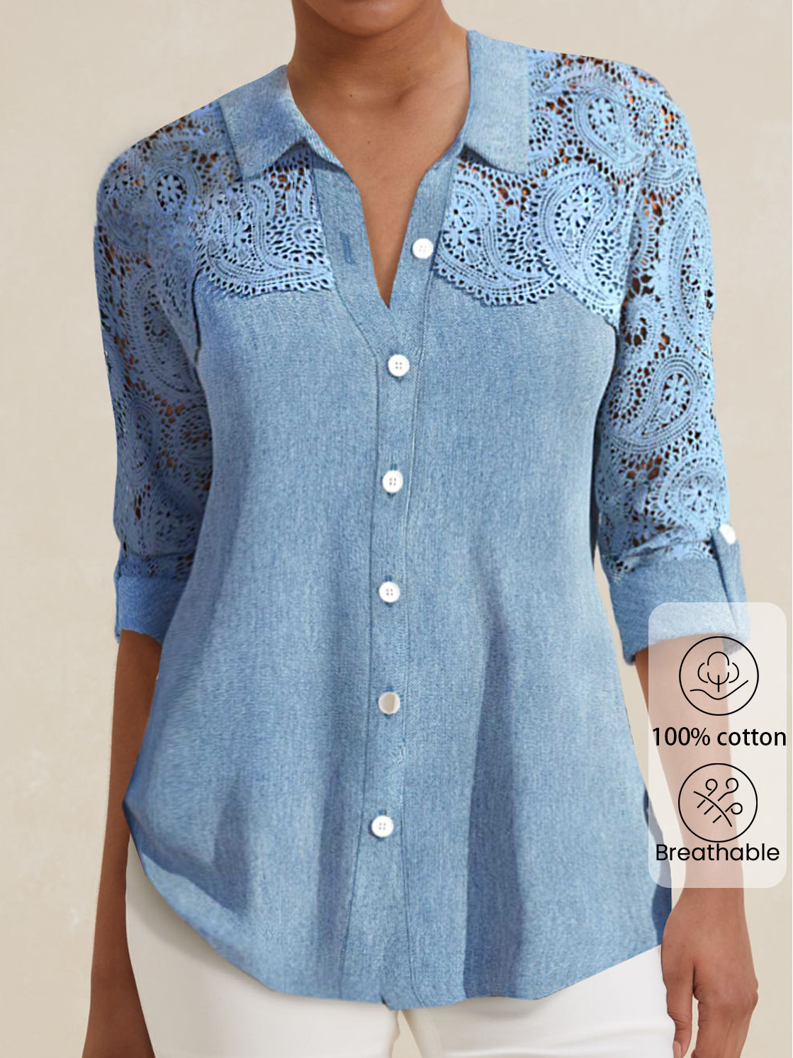 Chemises En Lin Femme Chemise Lin Femme, Chemisier Coton Et Lin