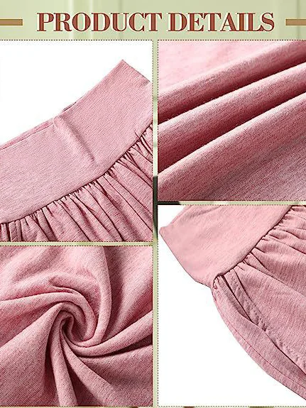Pantalons Décontracté Plain Printemps / Automne Tricoté Ample Pantalon droit Droit Régulier Élasticité moyenne pour Femmes