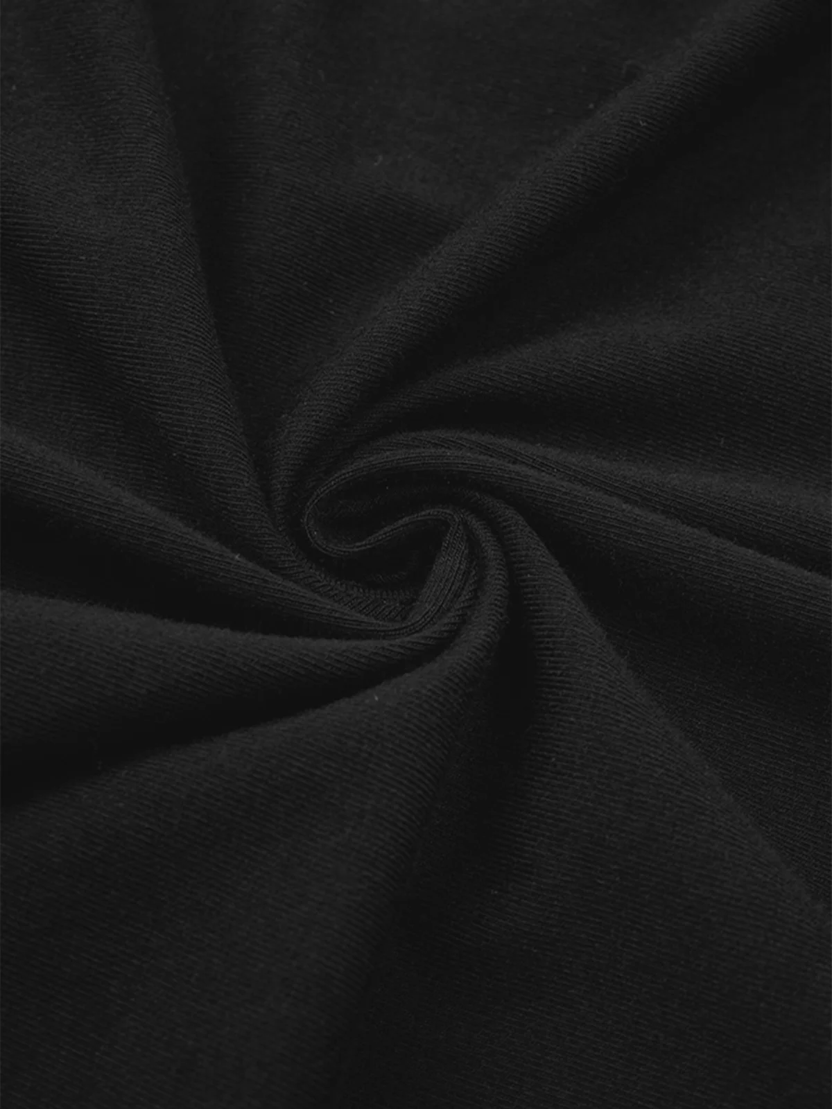 Femmes Plain Noir Col V Confortable Évidé Court Robe Décontracté