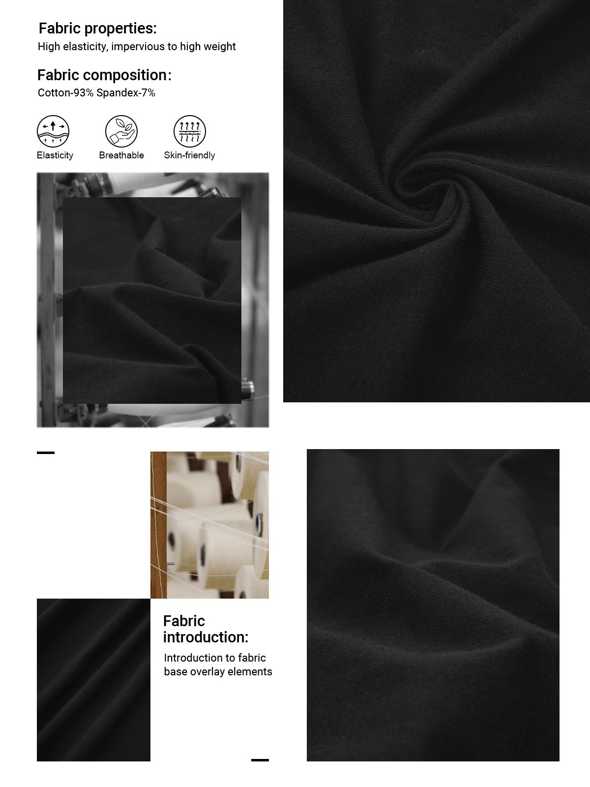 Femmes Plain Noir Col V Confortable Évidé Court Robe Décontracté