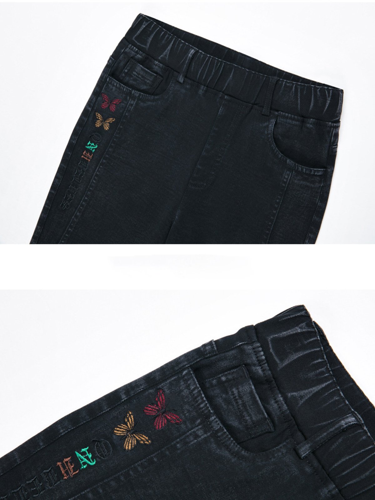 Jeans Femmes Décontracté Plain Printemps / Automne Naturel Aucune élasticité Quotidien Ample Long Droit