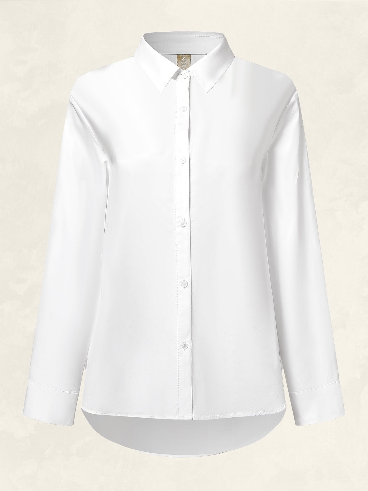 Blouse Solid Couleur Décontracté Court Manche