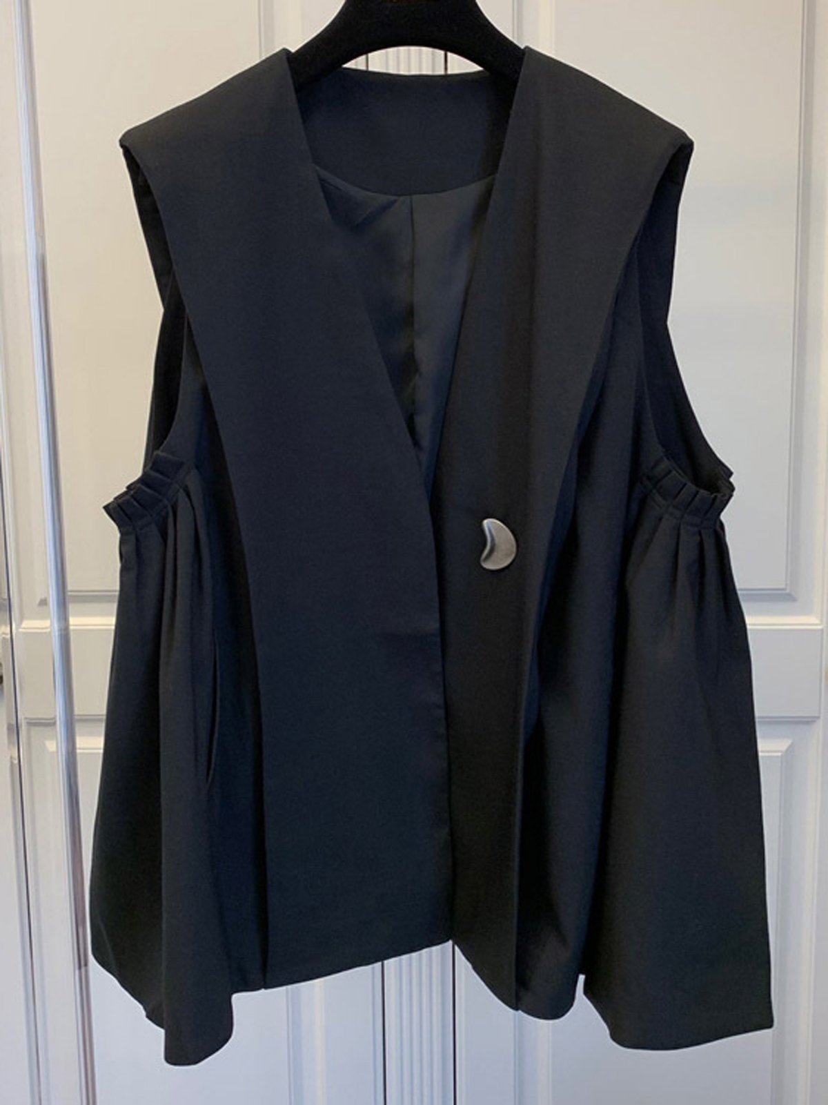 Sans Manches Régulier Plain Gilet pour Femmes