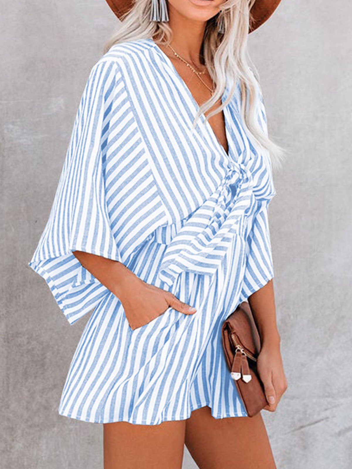 Acheter Combinaison à Bretelles Décontractées Pour Femmes, Mode Douce