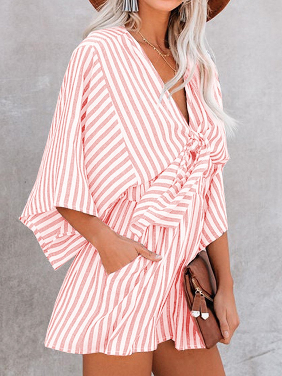 Robe Courte Décontractée Brunotti - Rayée Multicolore - Taille XS - Occasion