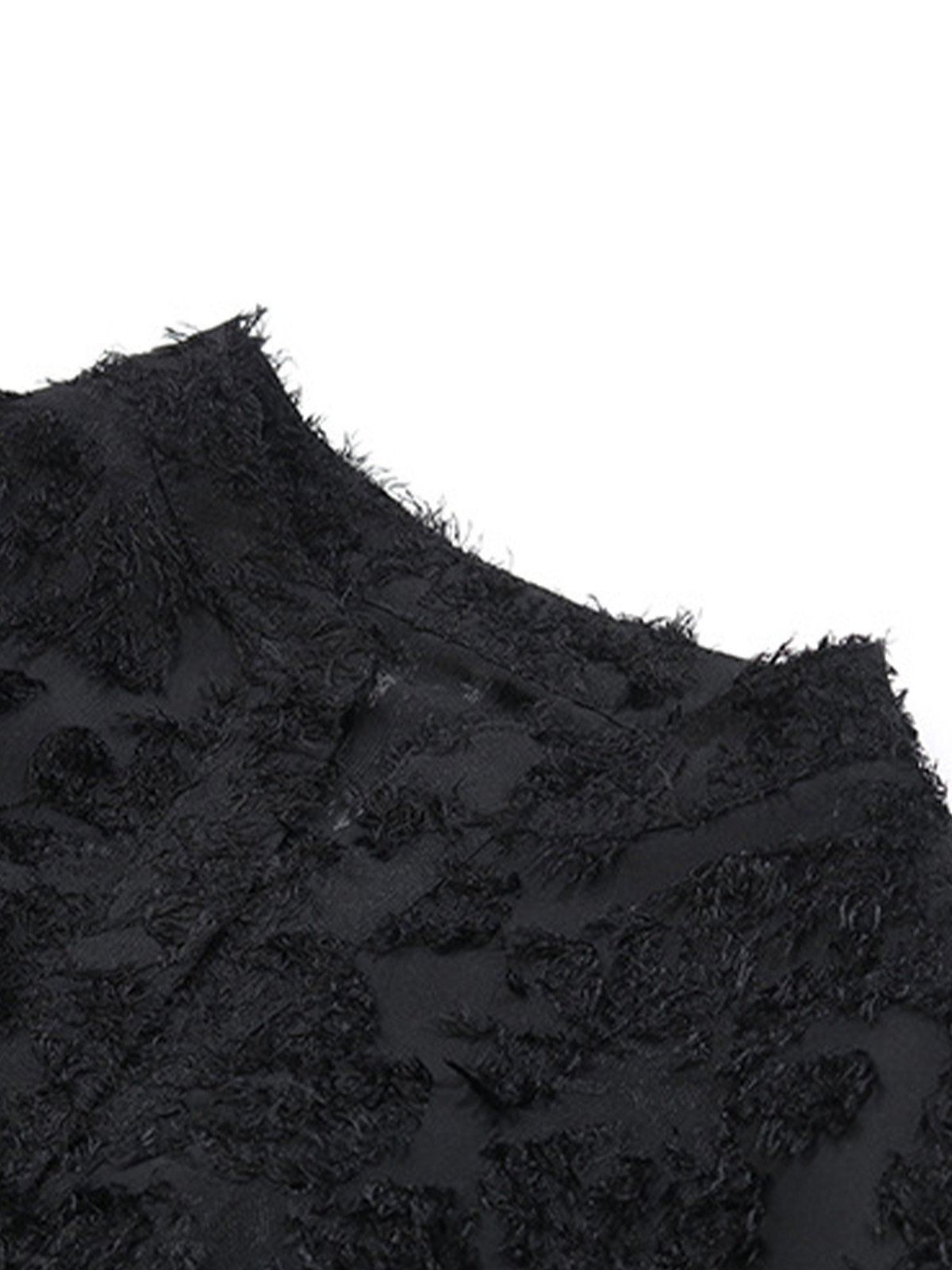 Femmes Plain Noir Col Rond Confortable Mini Robe Décontracté