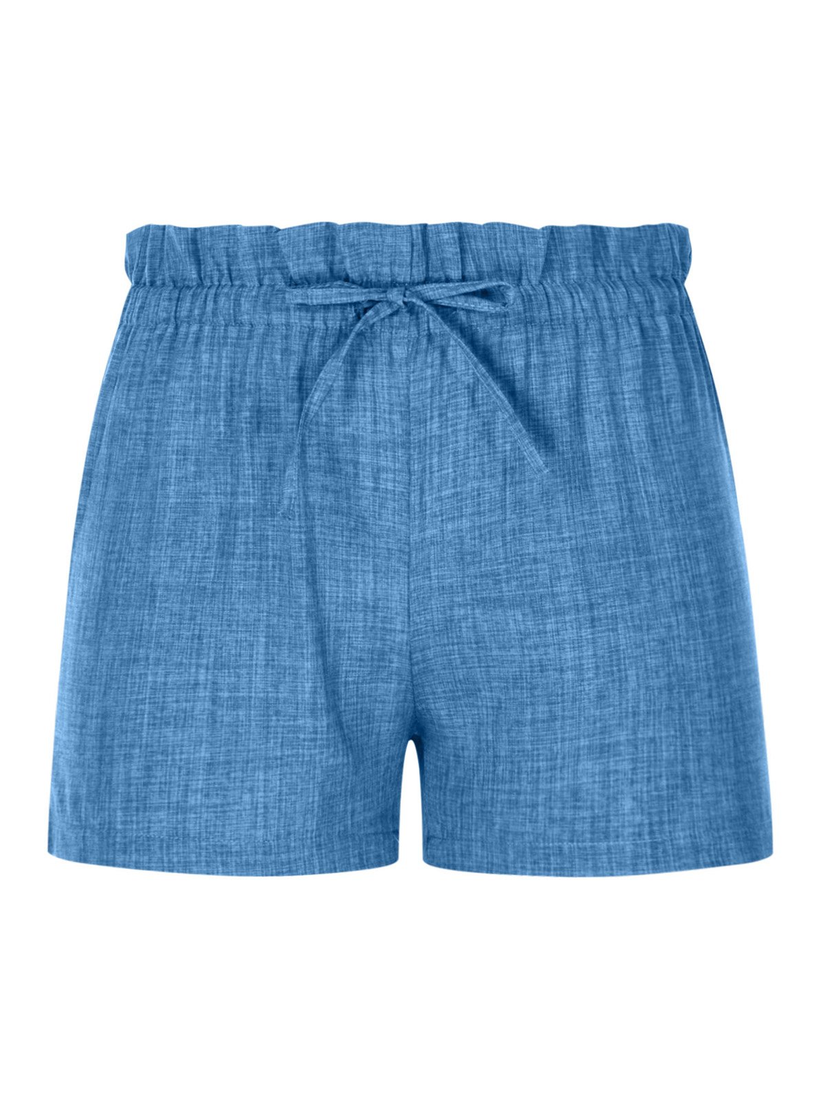 Pantalons Décontracté Plain Été Taille Haute Quotidien Ample Pantalons à Jambe Large Droit Régulier pour Femmes