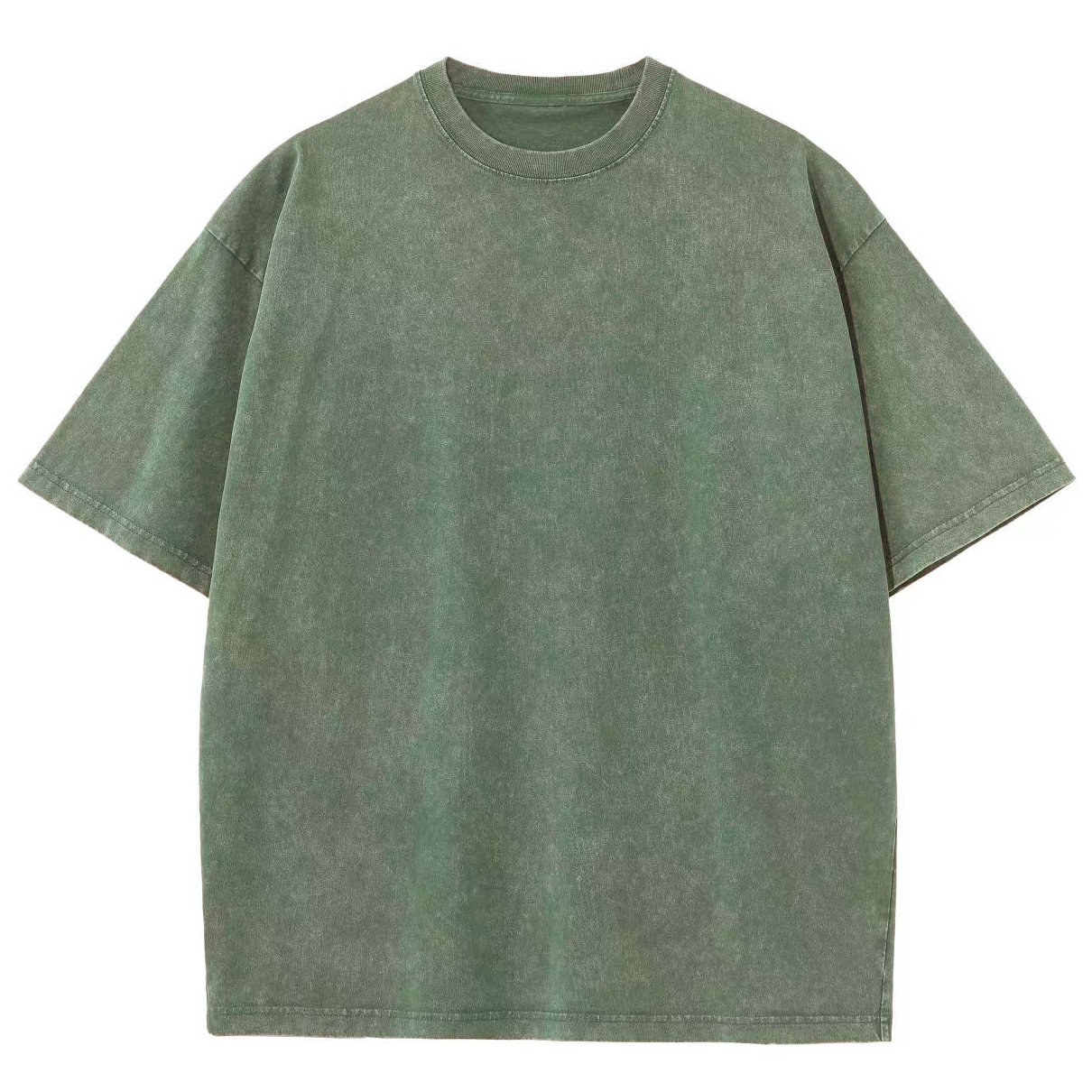 T-shirts Simple Plain Été Aucune élasticité Ample Manches Courtes Col Rond Régulier Droit pour Femmes