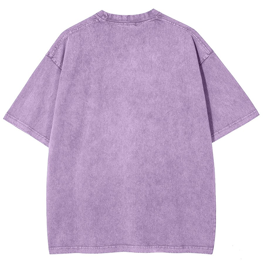 T-shirts Simple Plain Été Aucune élasticité Ample Manches Courtes Col Rond Régulier Droit pour Femmes