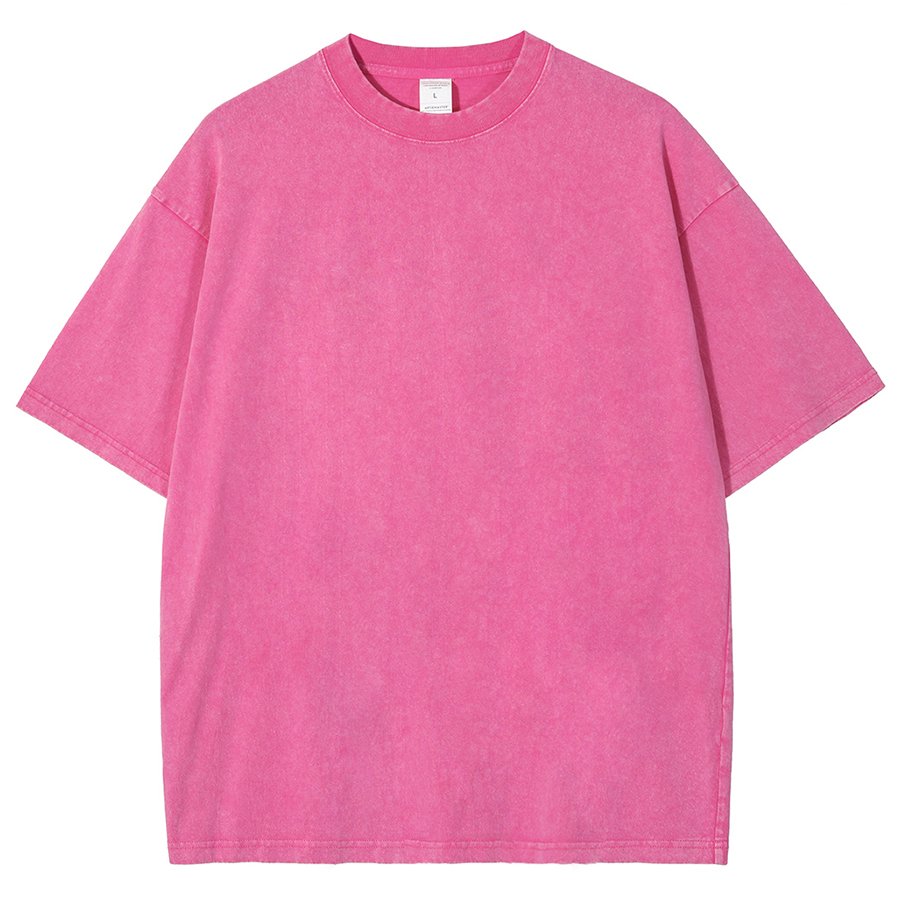 T-shirts Simple Plain Été Aucune élasticité Ample Manches Courtes Col Rond Régulier Droit pour Femmes