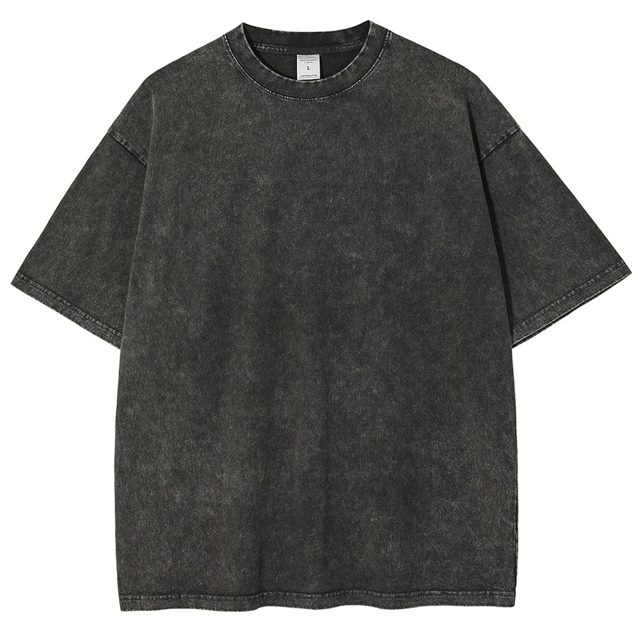 T-shirts Simple Plain Été Aucune élasticité Ample Manches Courtes Col Rond Régulier Droit pour Femmes