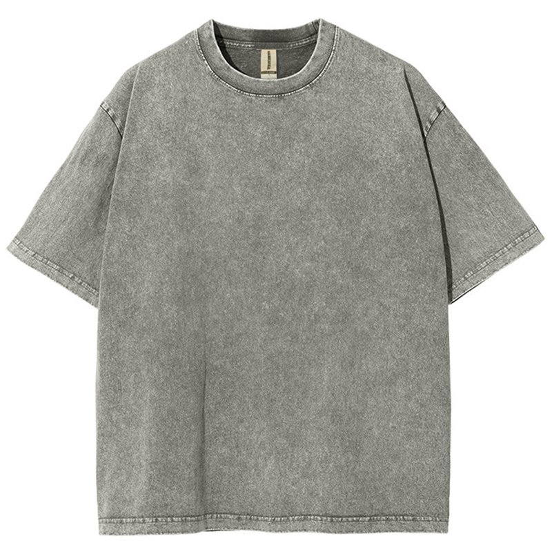 T-shirts Simple Plain Été Aucune élasticité Ample Manches Courtes Col Rond Régulier Droit pour Femmes