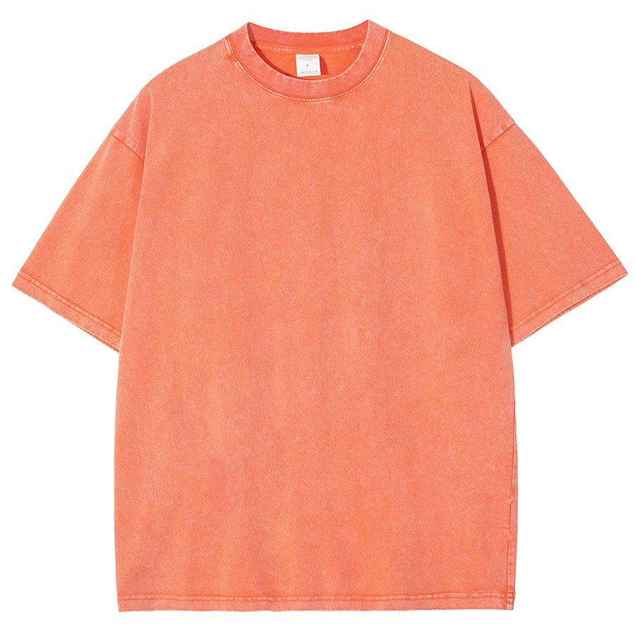 T-shirts Simple Plain Été Aucune élasticité Ample Manches Courtes Col Rond Régulier Droit pour Femmes