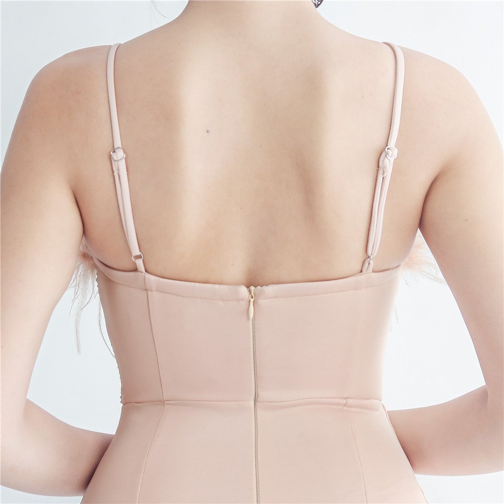 Femmes Plain Blanc à Bretelles Confortable Robe Maxi Sexy