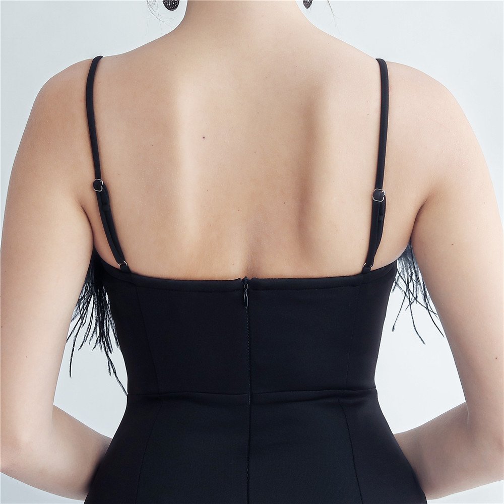 Femmes Plain Blanc à Bretelles Confortable Robe Maxi Sexy