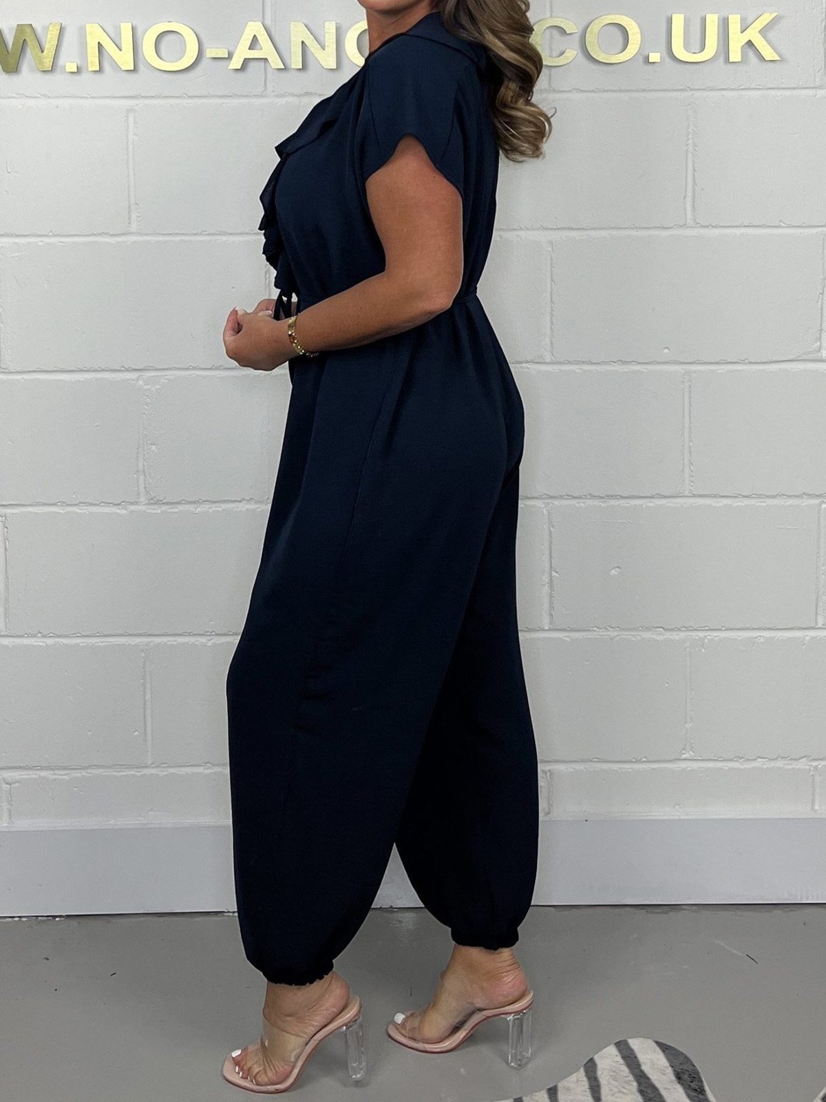 Combinaisons Femmes Décontracté Plain Été Naturel Quotidien Coupe Régulière Pantalon à la cheville Régulier Poche Couture