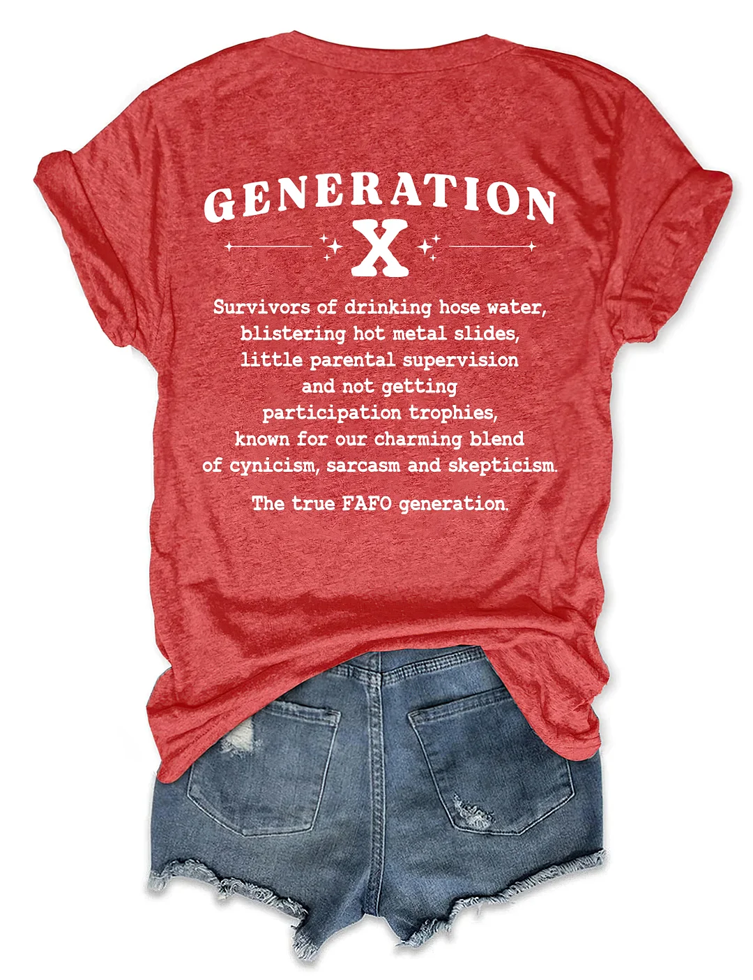 T-shirts Femmes Simple Été Lettres de texte Polyester Aucune élasticité Ample Mancheron Col Rond Régulier