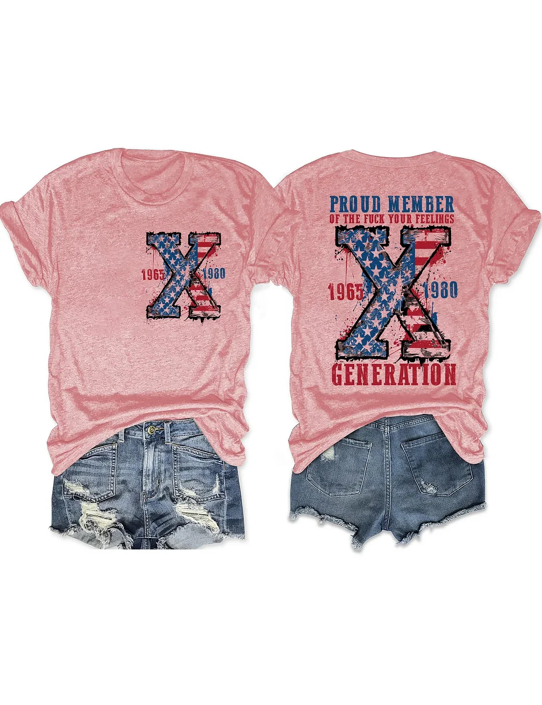 T-shirts Femmes Décontracté Été Lettres de texte Polyester Aucune élasticité Quotidien Ample Mancheron Droit