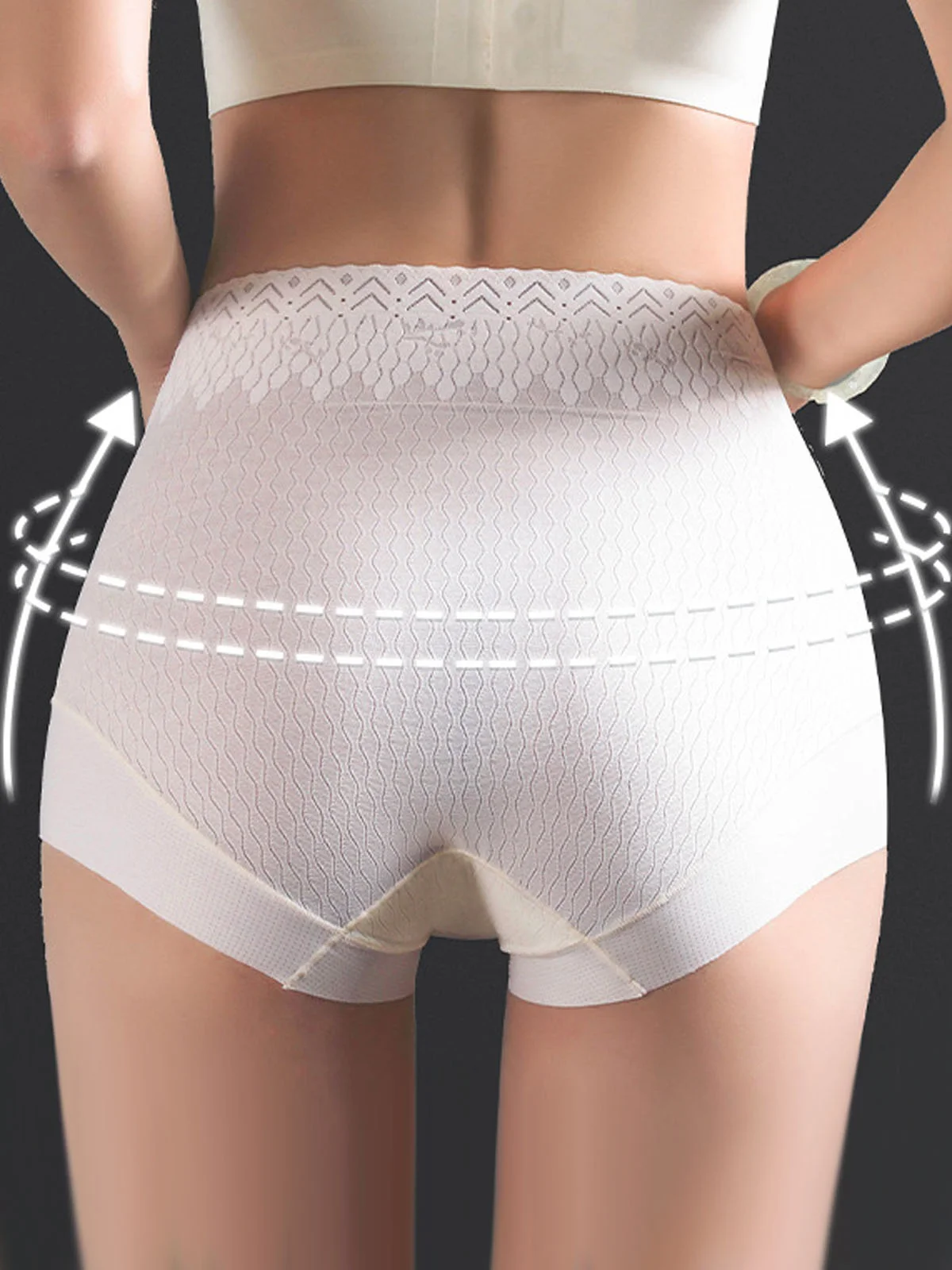Culottes Femmes Décontracté Plain Toutes Les Saisons Polyester à Haute Élasticité Respirable Quotidien Culottes Régulier