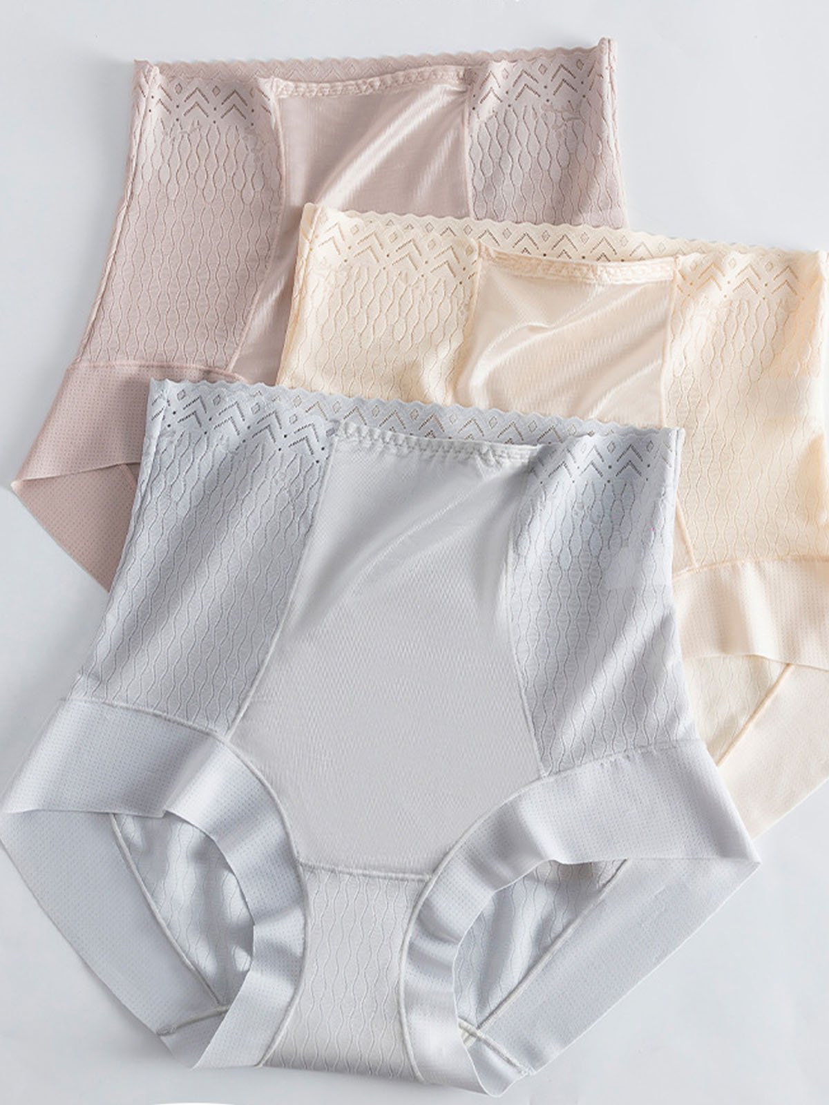 Culottes Femmes Décontracté Plain Toutes Les Saisons Polyester à Haute Élasticité Respirable Quotidien Culottes Régulier