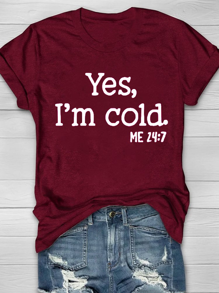 T-shirts Décontracté Été Lettres de texte Coton Ample Manches Courtes Col Rond Régulier Oui pour Femmes