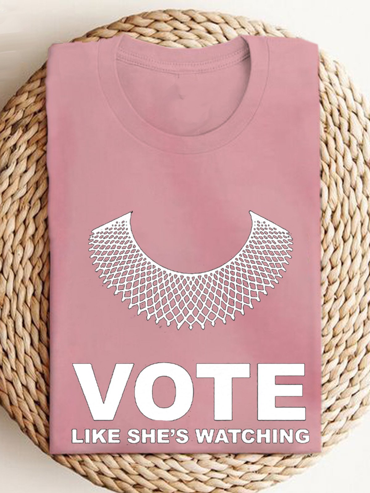 T-shirts Femmes Décontracté Été Lettres de texte Coton Micro-élasticité Quotidien Manches Courtes Trapèze Régulier