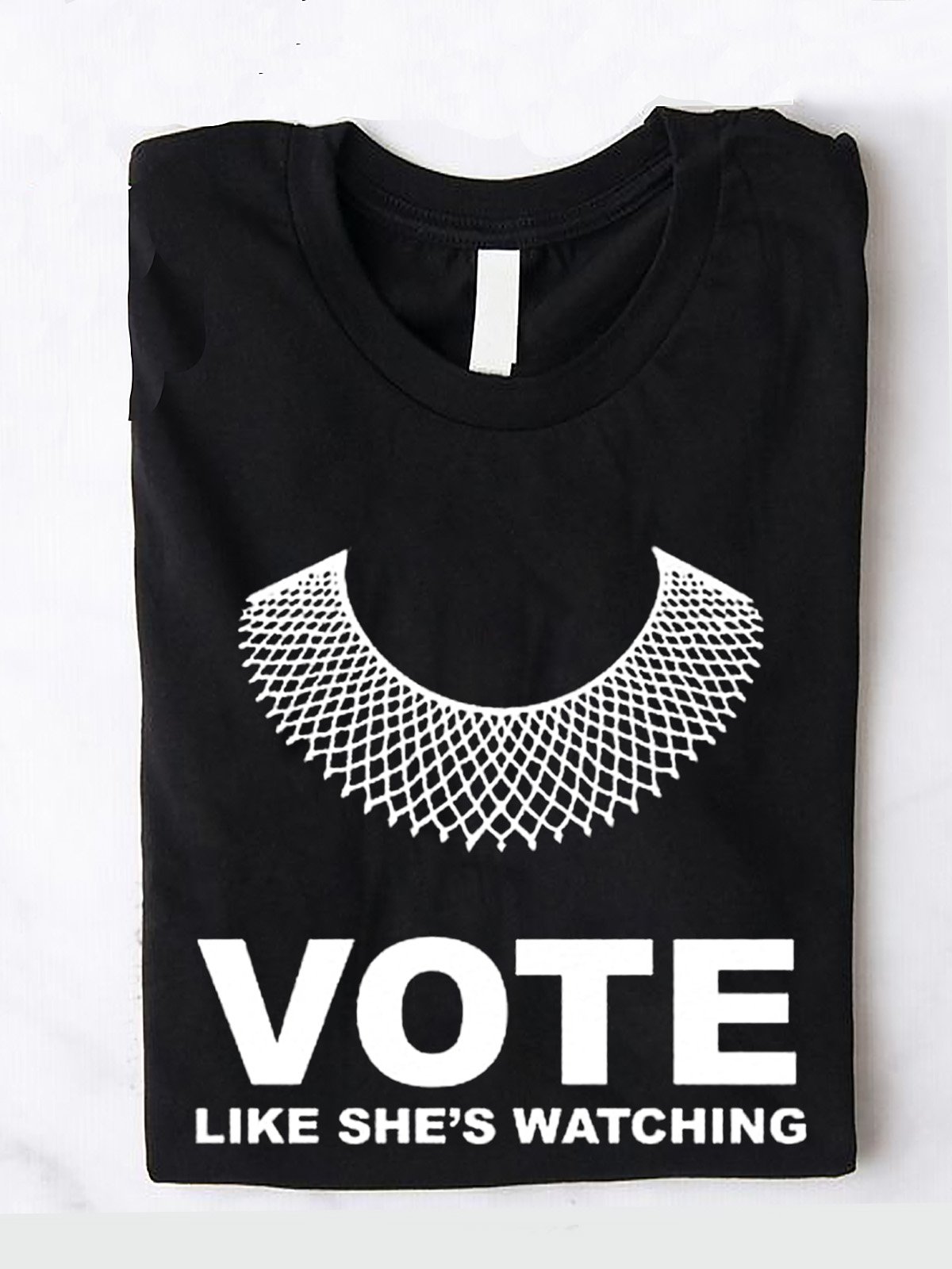 T-shirts Femmes Décontracté Été Lettres de texte Coton Micro-élasticité Quotidien Manches Courtes Trapèze Régulier