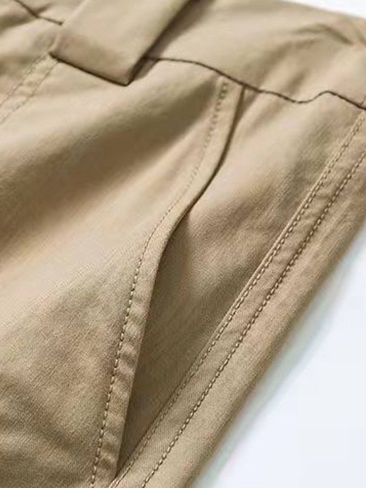 Pantalons Femmes Décontracté Plain Printemps / Automne Coton Taille Haute Quotidien Ample Long Régulier