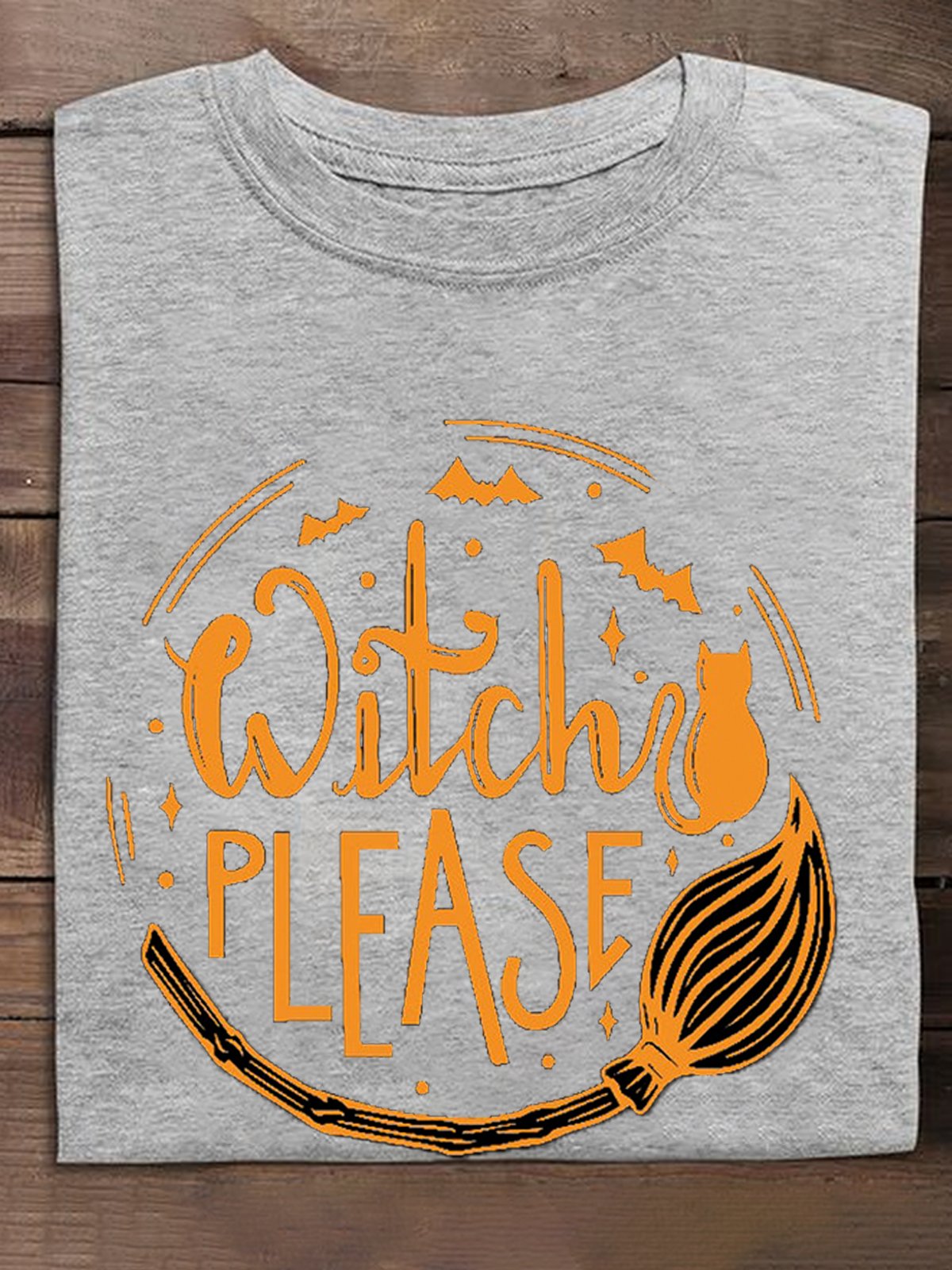 T-shirts Femmes Décontracté Printemps / Automne Imprimé de Lettre Motif Micro-élasticité Quotidien Ample Manches Longues Col Rond Régulier