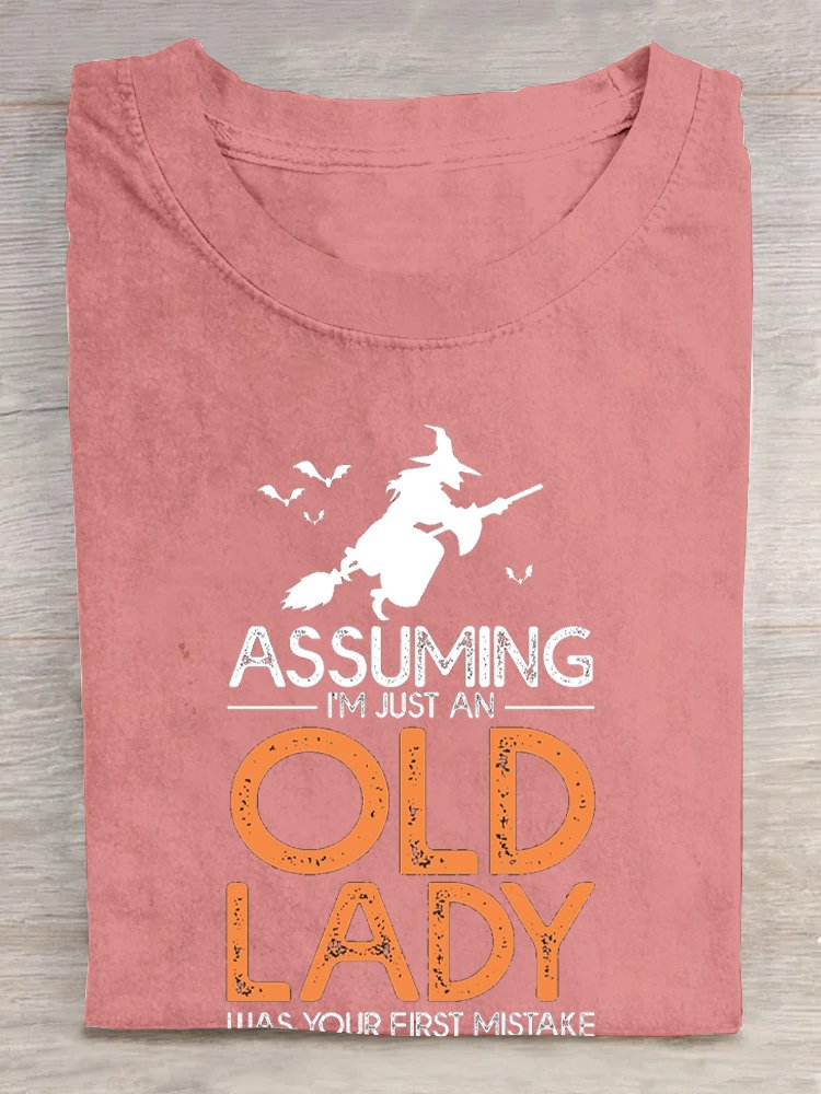 T-shirts Décontracté Été Lettres de texte Quotidien Ample Toussaint Droit Élasticité moyenne Oui pour Femmes