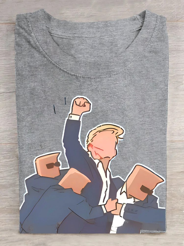 T-shirts Décontracté Été Figure Ample Manches Courtes Col Rond Régulier Élasticité moyenne Oui pour Femmes