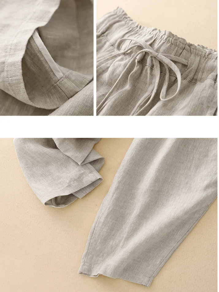 Pantalons Femmes Décontracté Plain Printemps / Automne Coton Aucune élasticité Quotidien Ample Long Régulier