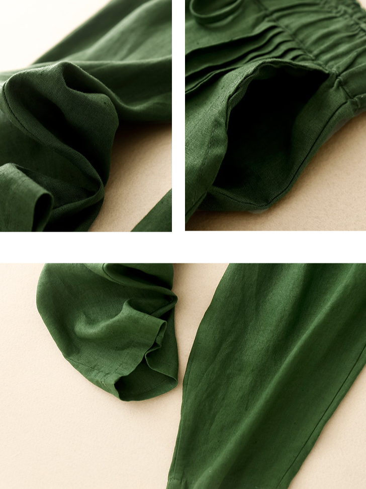 Pantalons Femmes Décontracté Plain Printemps / Automne Coton Aucune élasticité Quotidien Ample Long Régulier