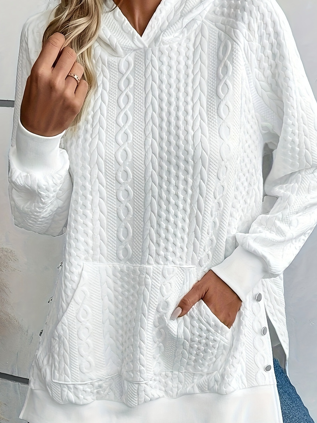 Sweat-shirts Décontracté Imprimé d'Animal Printemps / Automne Sweat-shirt à Capuche Quotidien Jersey Manches Longues Droit Régulier pour Femmes