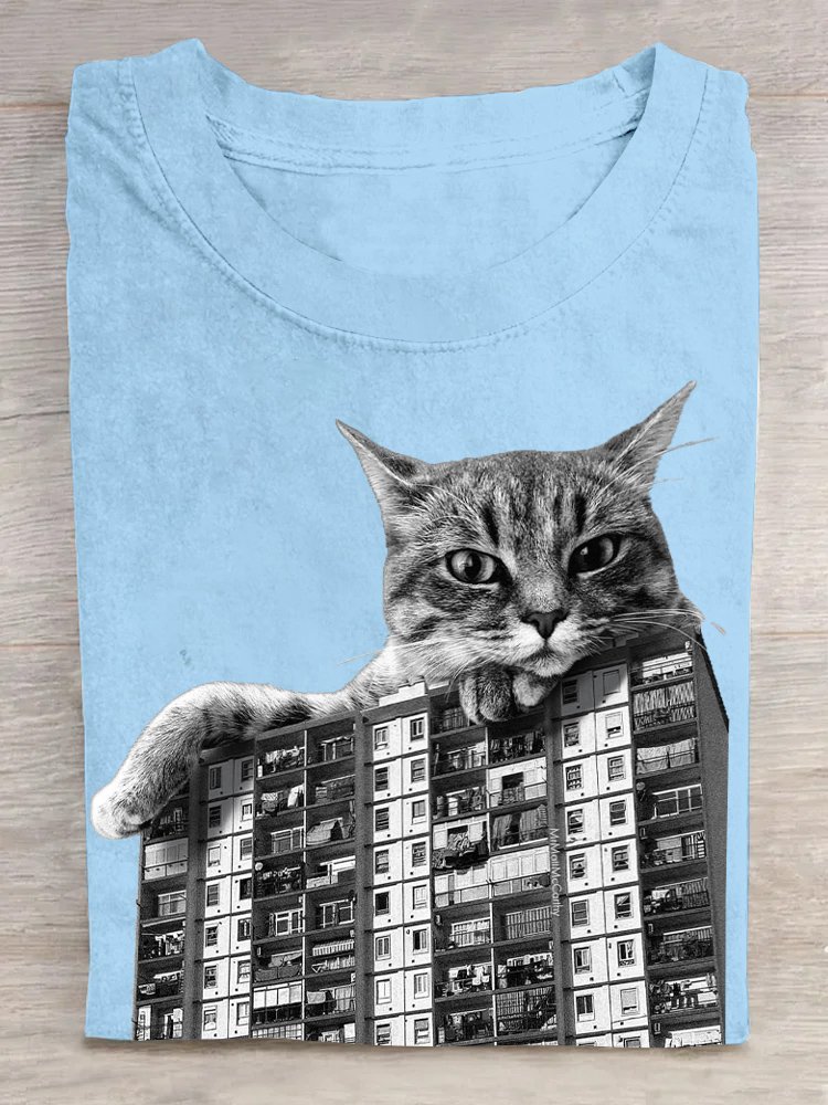 T-shirts Décontracté Été Ville Coton Ample Régulier Droit Régulier Oui pour Femmes