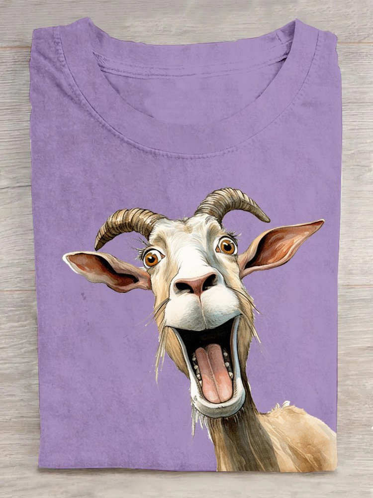 T-shirts Femmes Décontracté Imprimé d'Animal Été Quotidien Manches Courtes Régulier Régulier Élasticité moyenne Oui