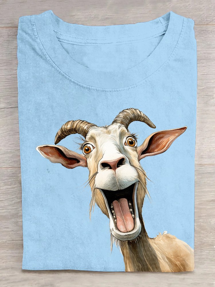 T-shirts Femmes Décontracté Imprimé d'Animal Été Quotidien Manches Courtes Régulier Régulier Élasticité moyenne Oui